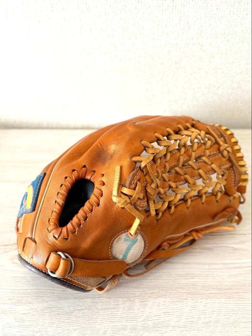 【美品良型】久保田スラッガー　オーダー　軟式グローブ　外野手用