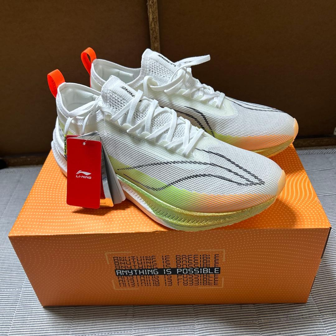 リーニンLI-NING ランニングシューズ (26.5cm)日本サイズ厚底 陸上