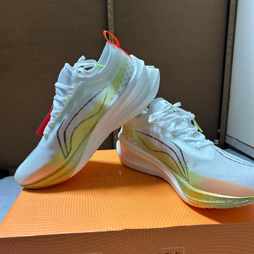 リーニンLI-NING ランニングシューズ (26.5cm)日本サイズ厚底 陸上