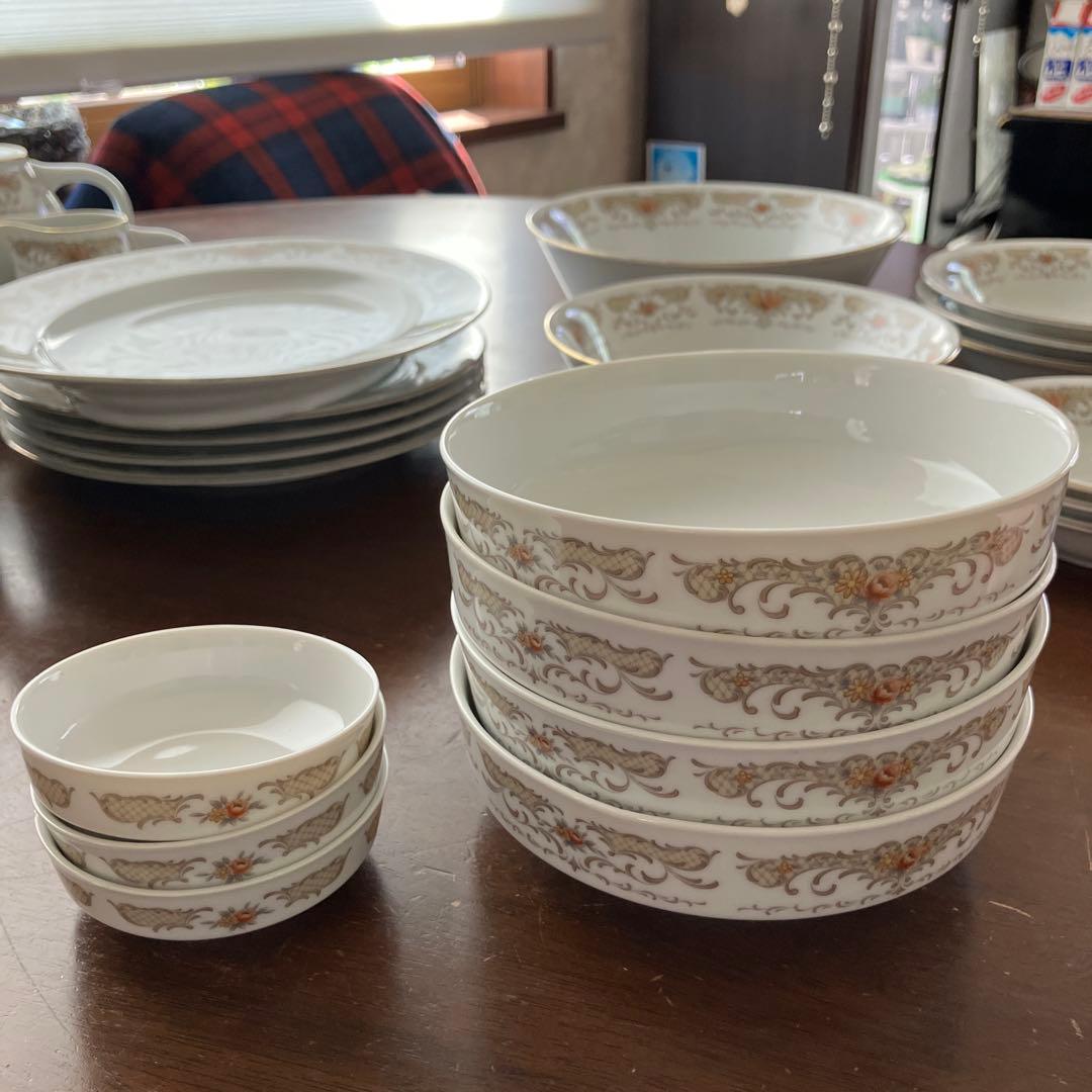 ノリタケ　ローレンス　食器セット 昭和レトロ　まとめ売り30点セット