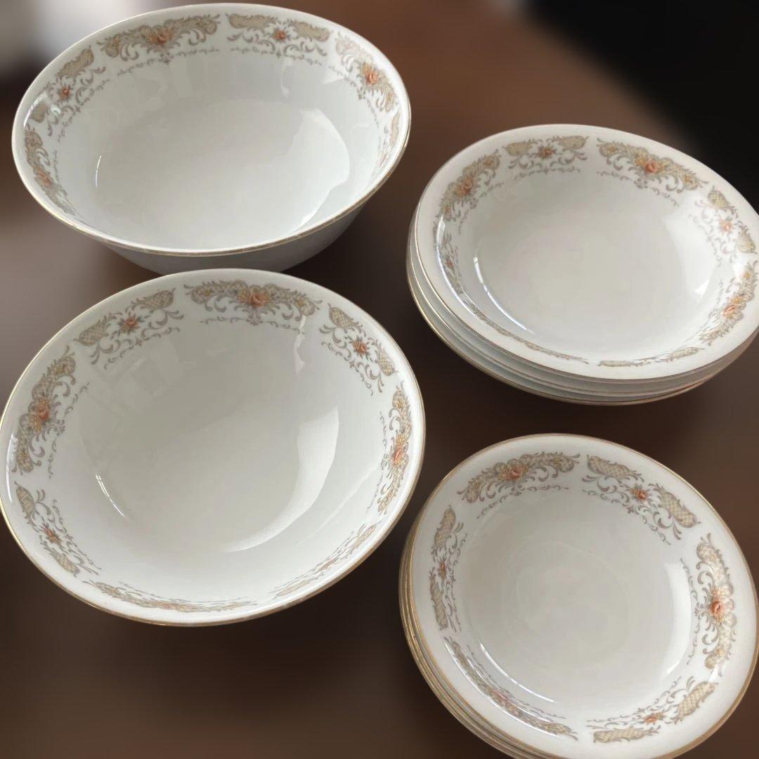 ノリタケ　ローレンス　食器セット 昭和レトロ　まとめ売り30点セット