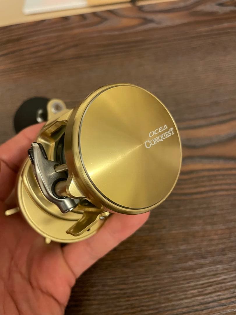 SHIMANO 14 OCEA CONQUEST 200HG ゴールド 右