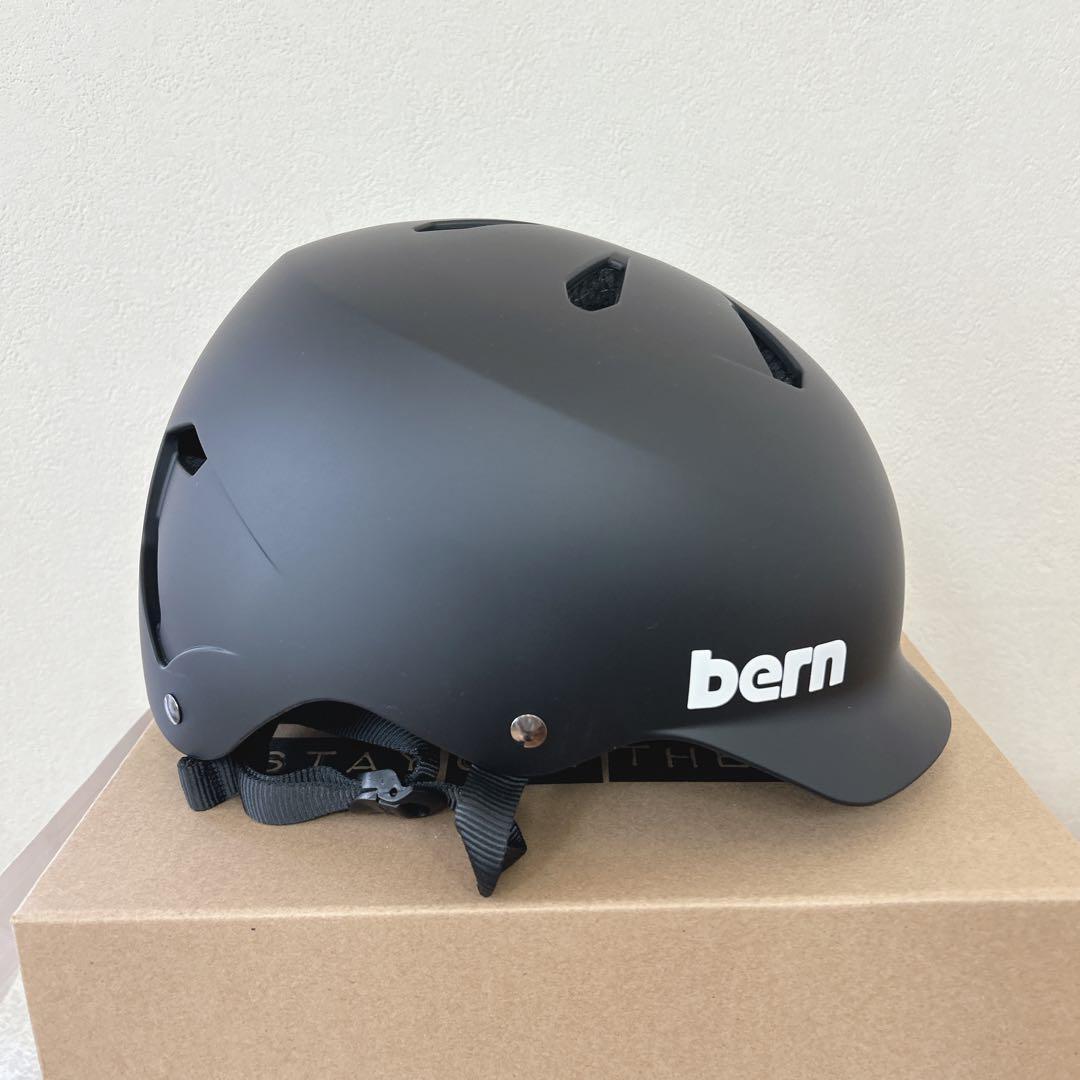 新品未使用 bern WATTS マットブラック JAPAN FIT 57-59