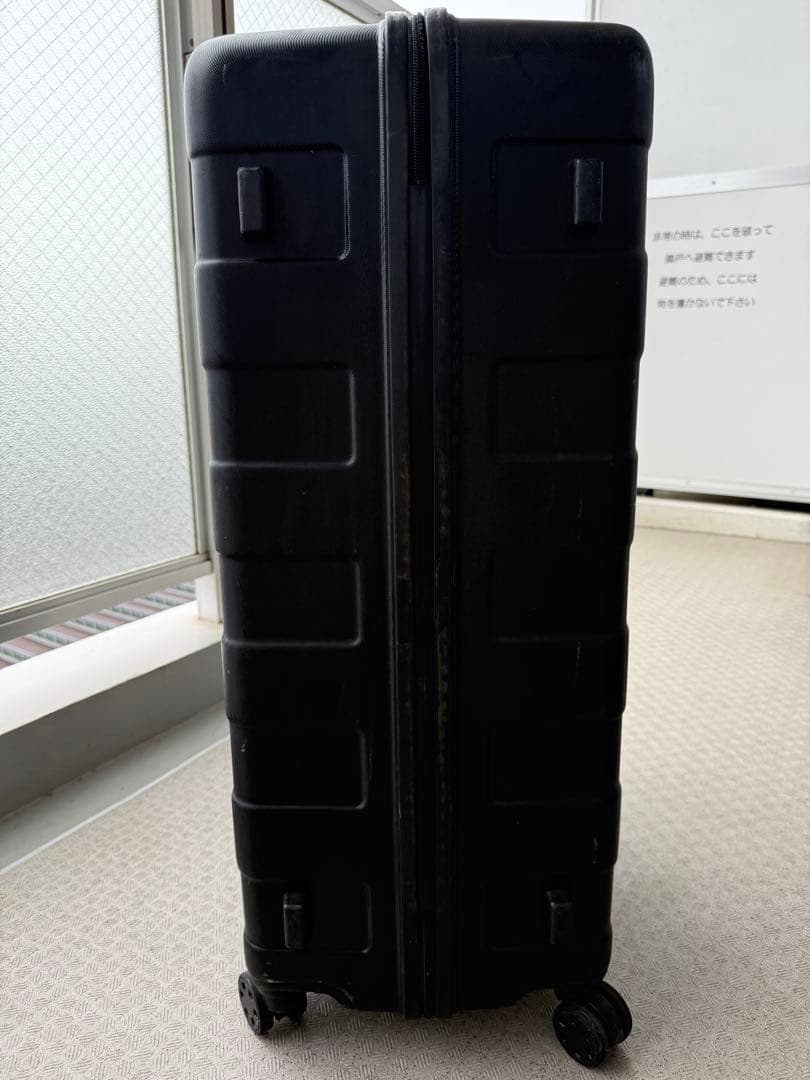 週末限定値下げ【無印良品】MUJI ハードキャリーケース 104L（105L）黒