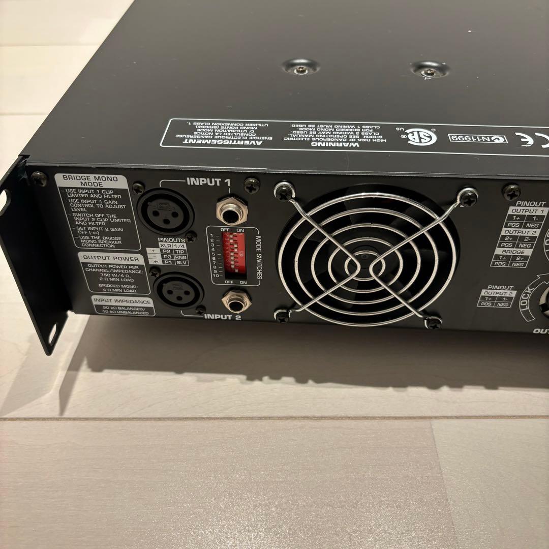 BEHRINGER ベリンガー パワーアンプ EUROPOWER EP2500 - メルカリ