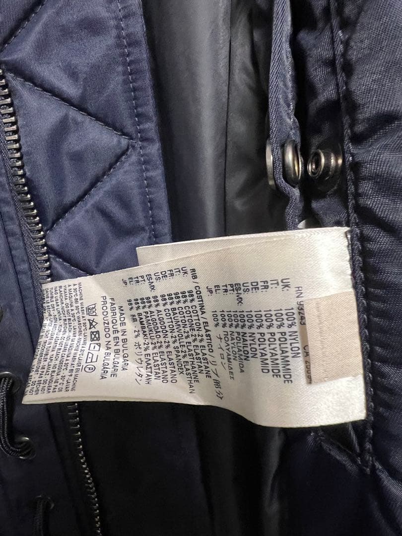 【ディーゼル ブラックゴールド】MA-1タイプ Lサイズ