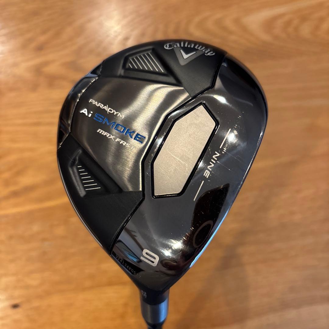 〔９W〕キャロウェイ A.I.SMOKE MAX FAST シャフトR