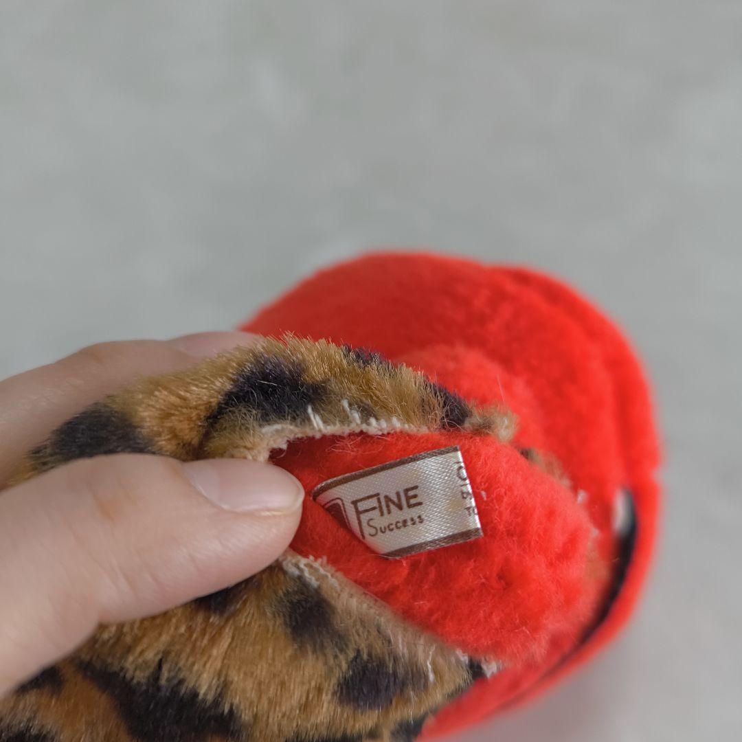 レア ピカポン風 吉徳 赤鬼 雷 トラのパンツ ぬいぐるみ 日本製