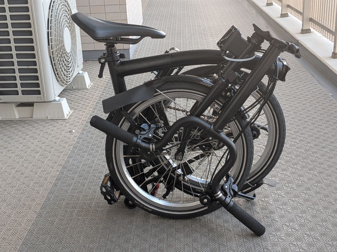 ブロンプトン BLACK EDITION M6L 2015年