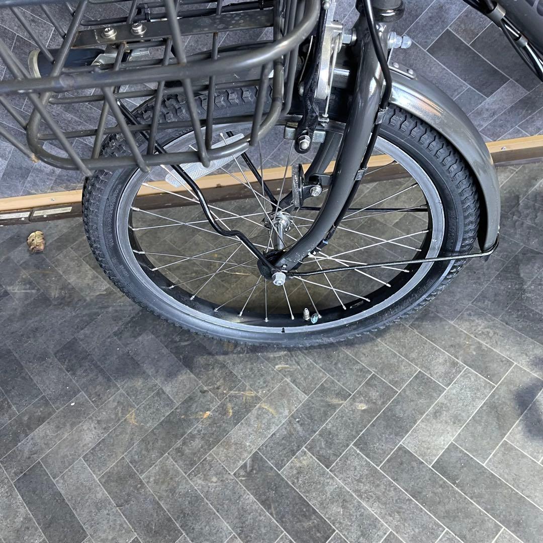 電動アシスト自転車 ブラック チャイルドシート付き