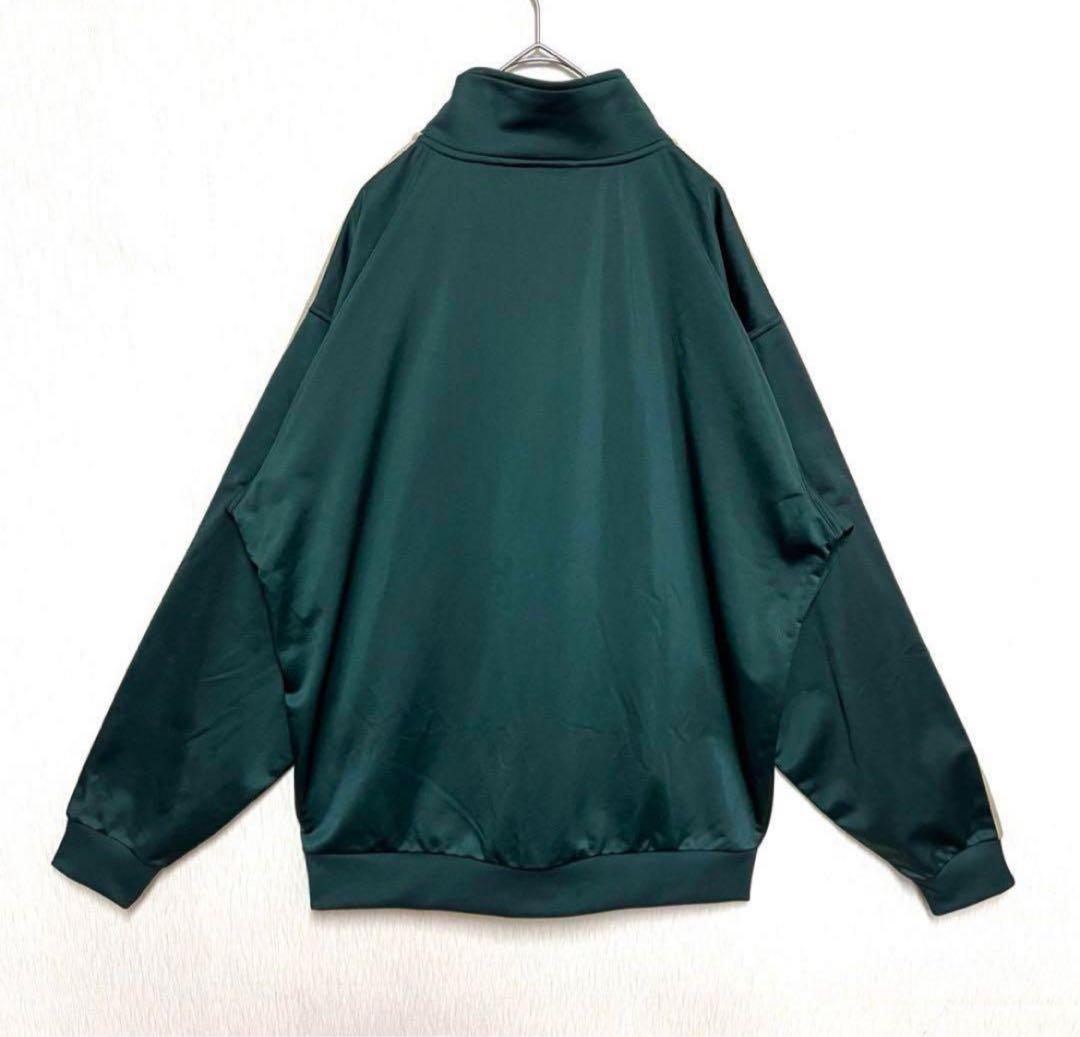 【常田大希着用‼️】adidasベッケンバウアージャージ 3XL ビッグ 緑 古着