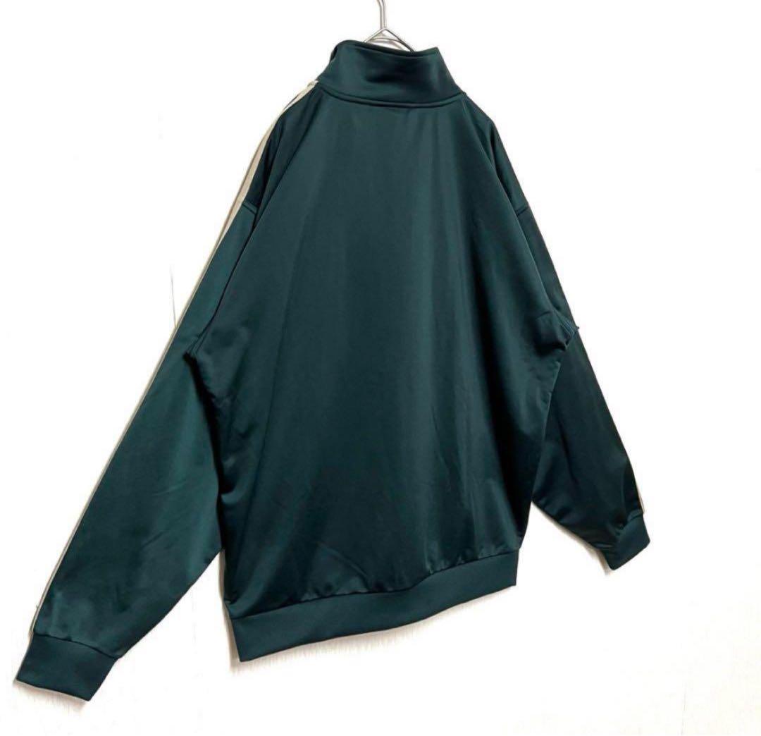 【常田大希着用‼️】adidasベッケンバウアージャージ 3XL ビッグ 緑 古着