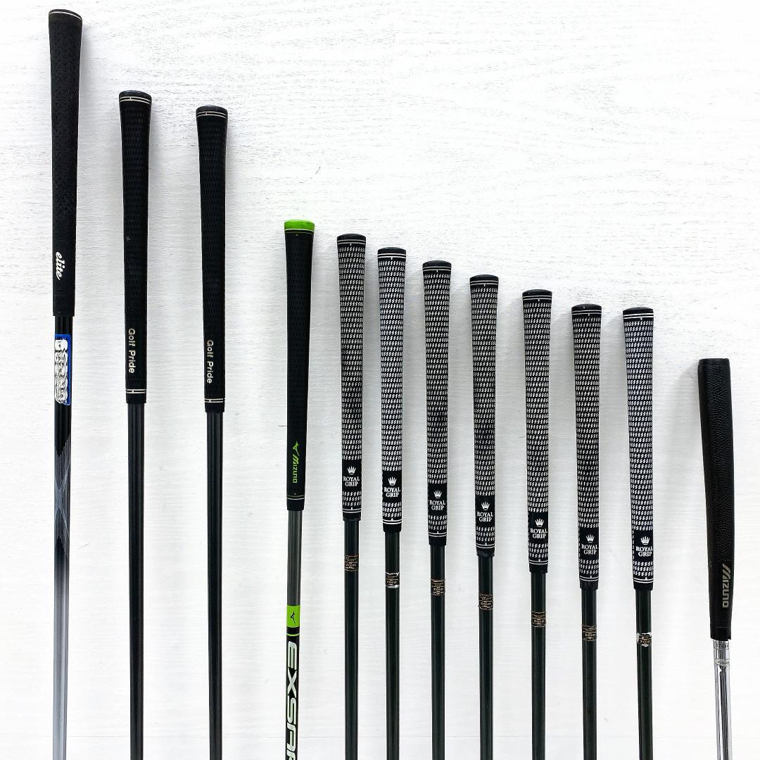 【格安‼】 MIZUNO ミズノ メンズ ゴルフクラブ 初心者セット 12本 R