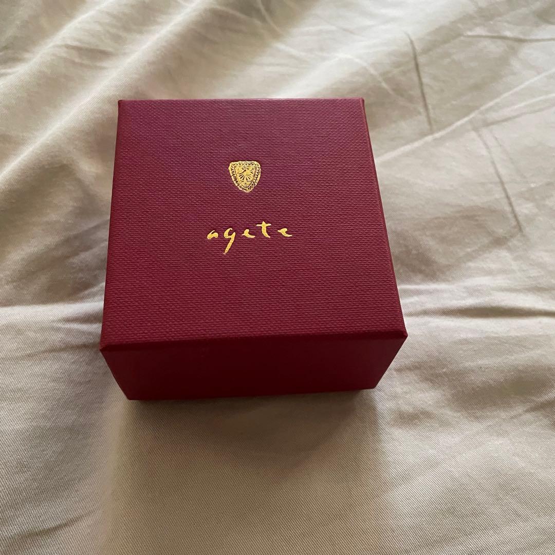箱のみ】agete アガット ジュエリーケース ネックレス ボックス 箱