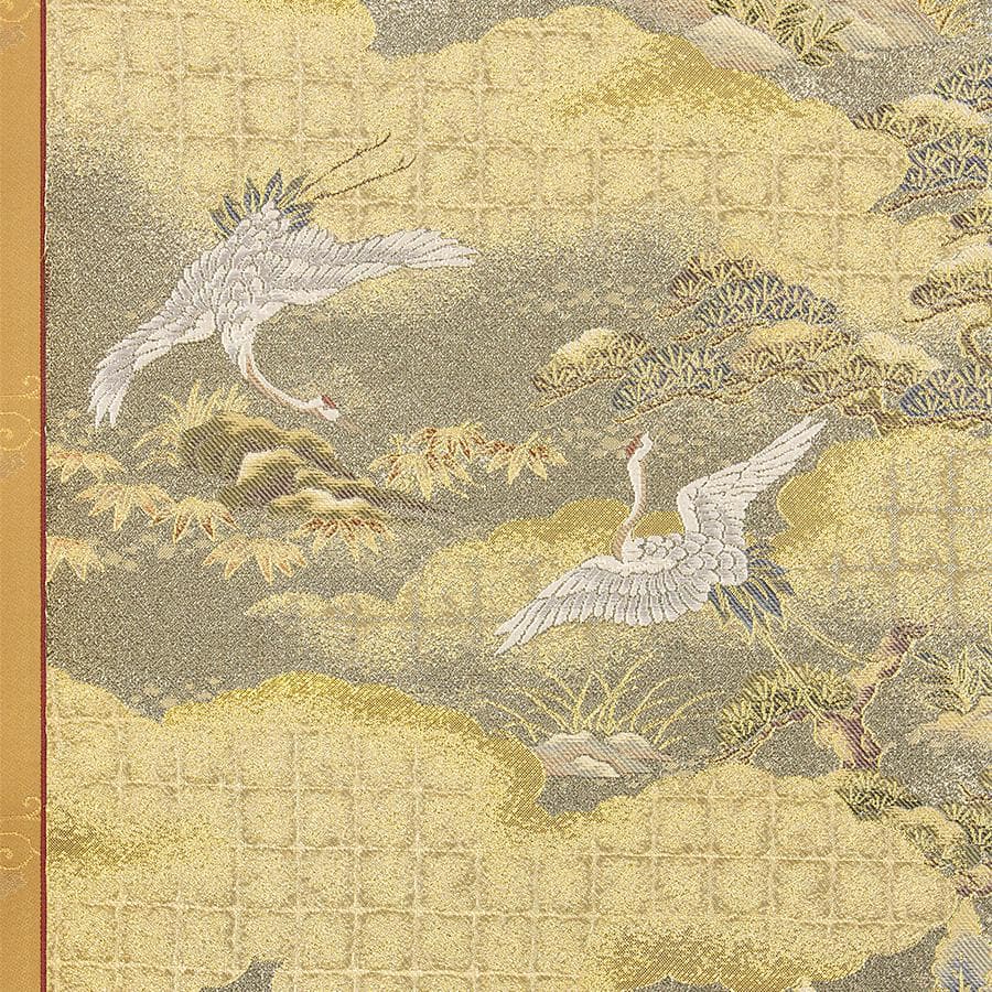 掛軸 高級西陣織 十寿円満図 購入金額100万超 縁起物 - メルカリ