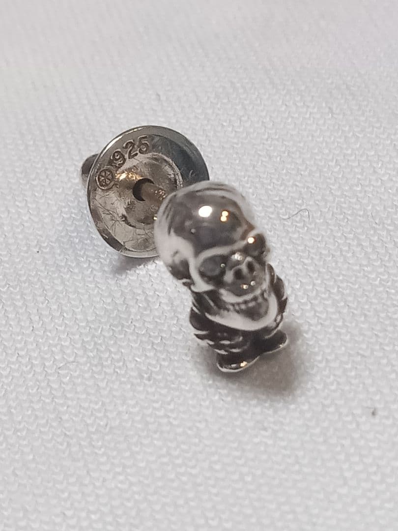 CHROME HEARTS スカルピアス シルバー925