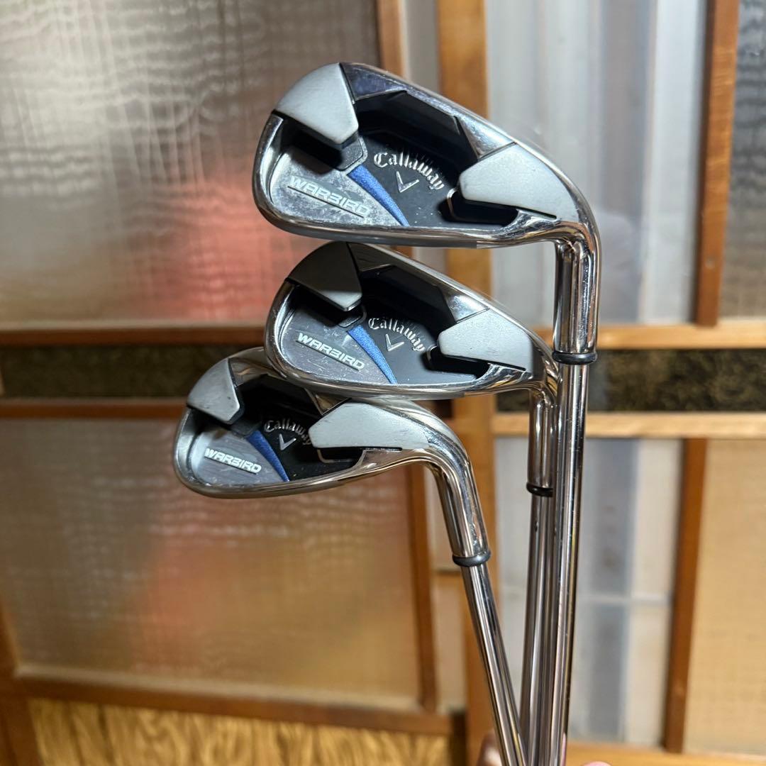 【極美品】キャロウェイ ウォーバード ゴルフクラブ 10本セット