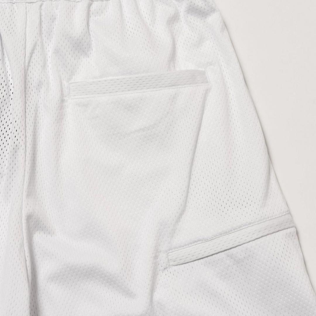 THE SWINGGGR MESH SHORTS, WHITE 新品