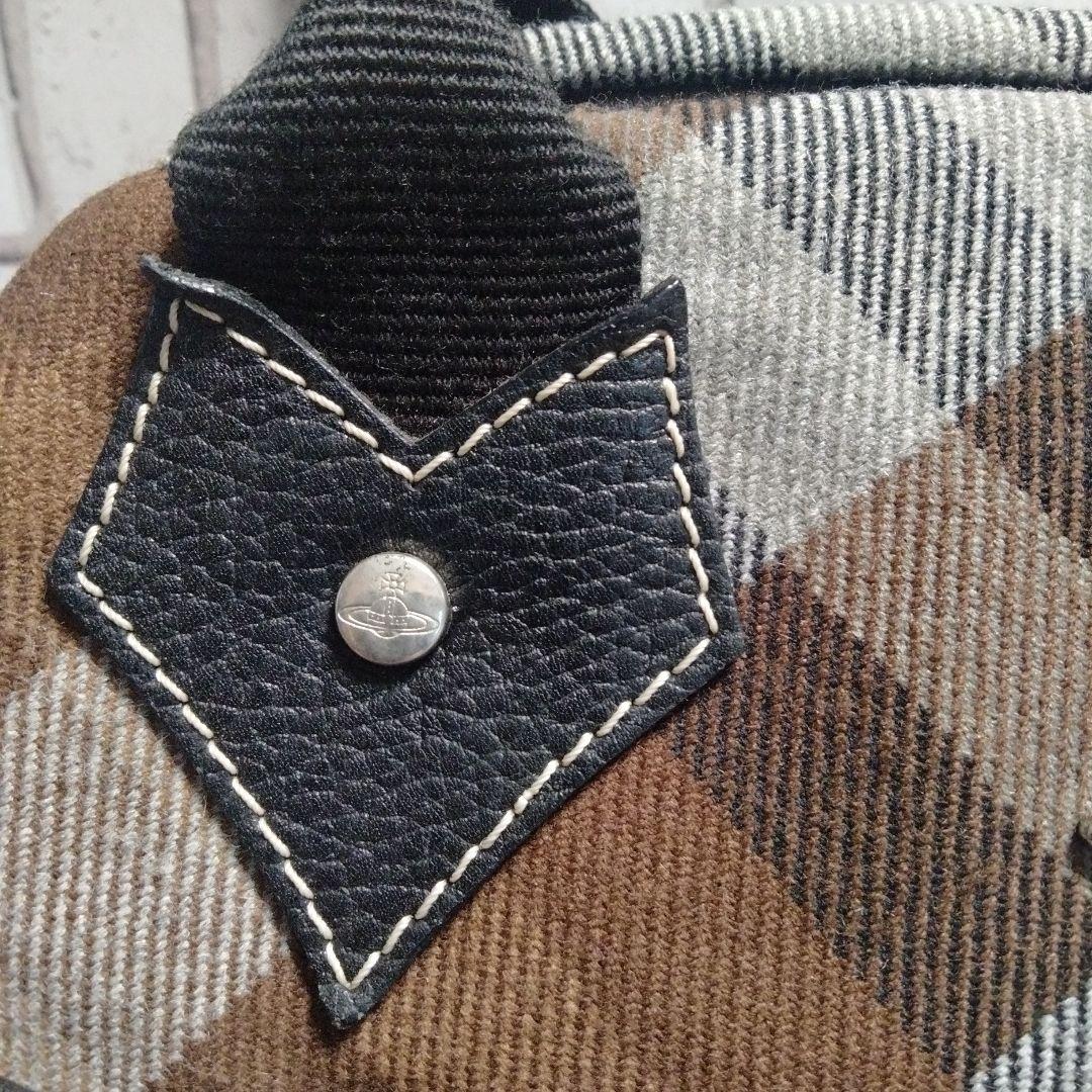 ヴィヴィアンウエストウッド チェック柄ヤスミンバッグ