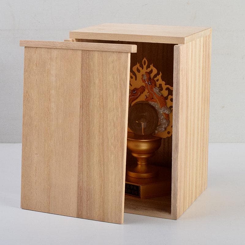 ヒデ様専用 仏教美術 阿含宗 二大龍王守護 如意宝珠御宝塔 共箱 C 8890