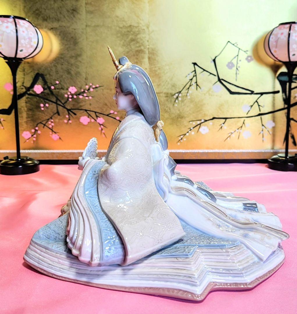 かえ二郎リヤドロ 《極美品》【親王飾り・お内裏様セット】　雛人形セット