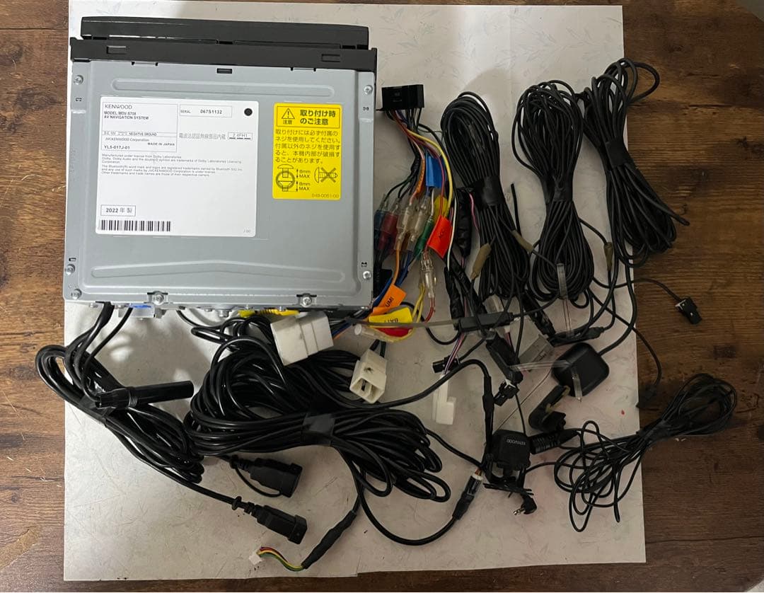 KENWOOD MDV-S708 2022 バックカメCMOS-C230 {H} S708 C230