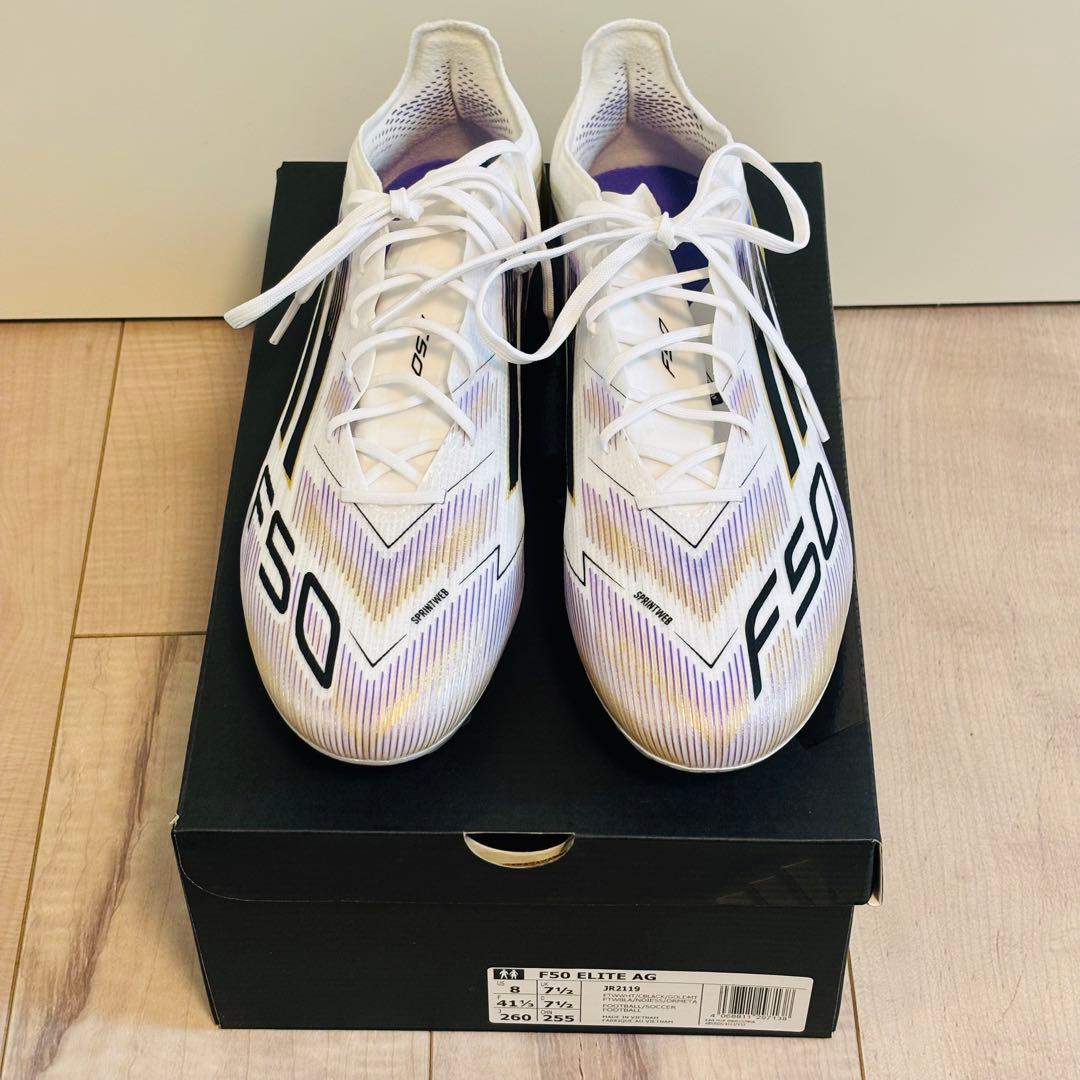 【26.0cm AG】F50 ELITE adidas サッカーシューズ