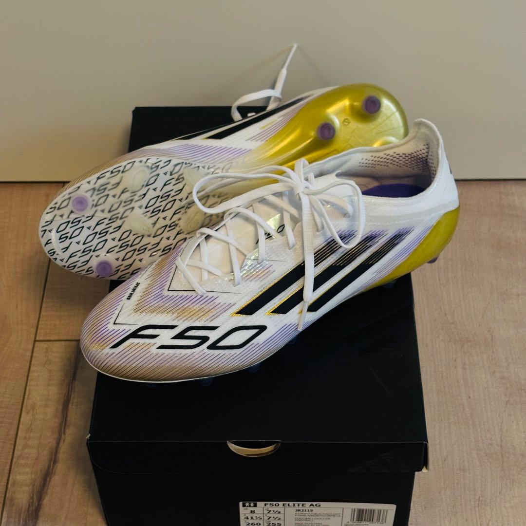 【26.0cm AG】F50 ELITE adidas サッカーシューズ