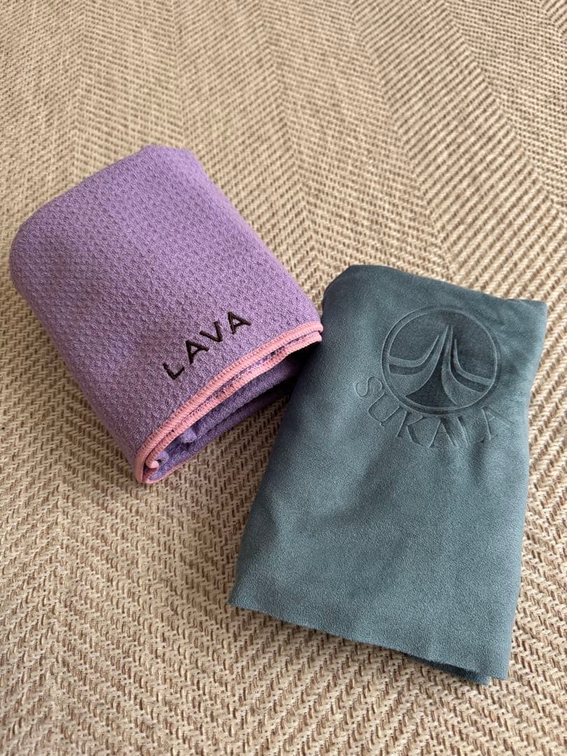 LAVA ヨガラグ 紫&SUKALA 水色 2枚セット - メルカリ