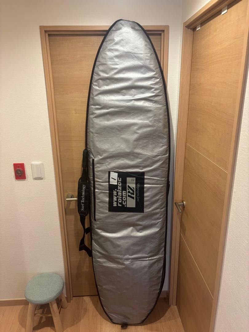 ALOHAサーフボード（フィン、リーシュ、ソフトケース付）