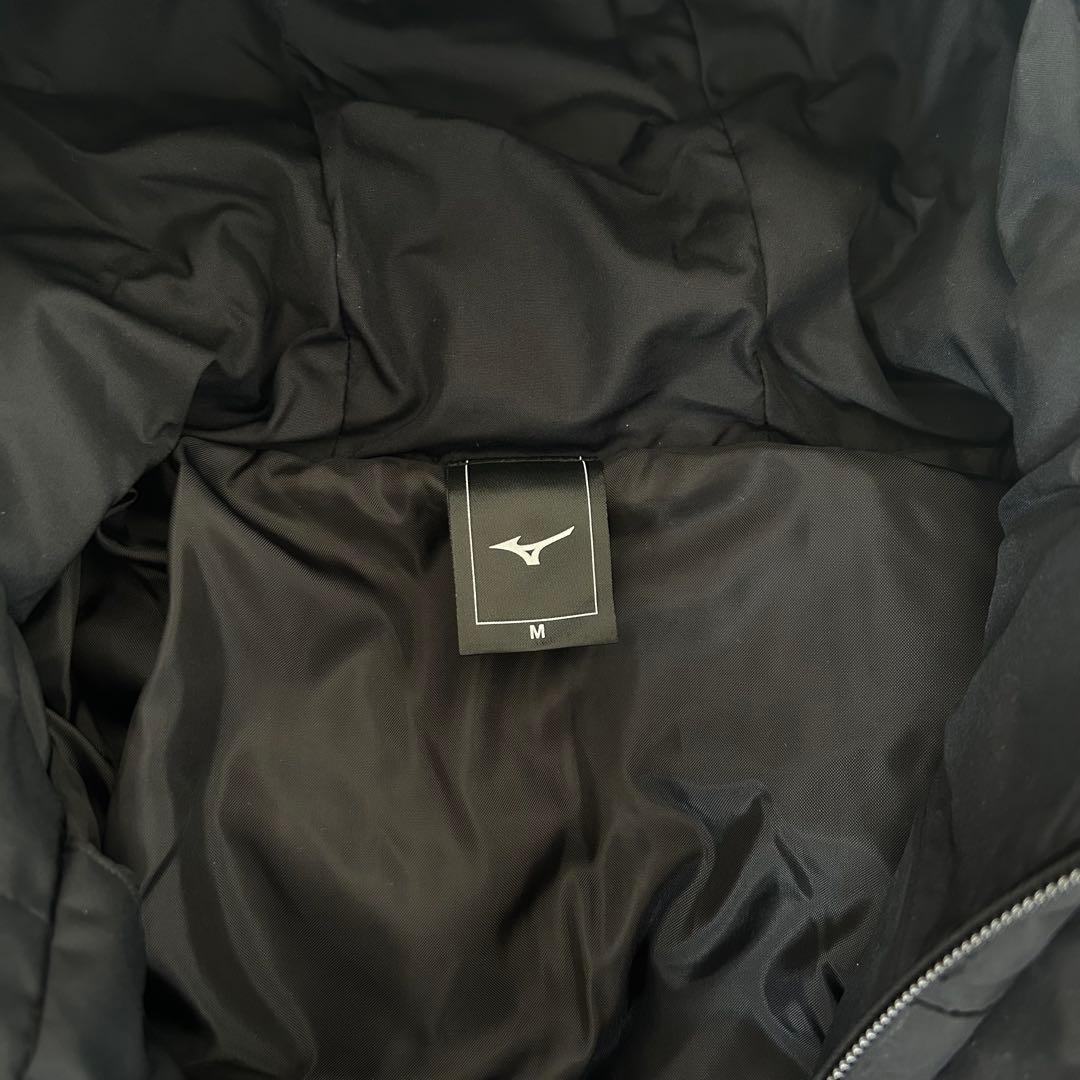 MIZUNO ミズノ ロングダウンコート ベンチコート ブラック