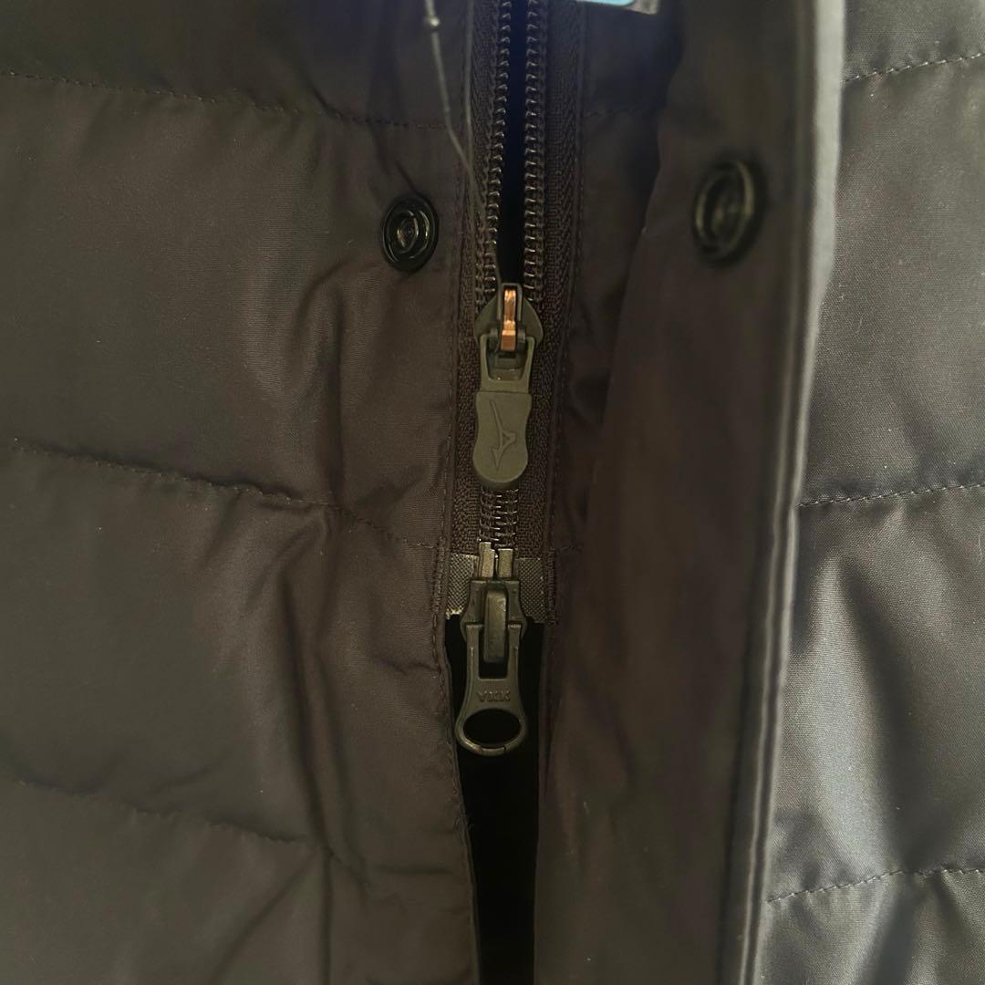 MIZUNO ミズノ ロングダウンコート ベンチコート ブラック