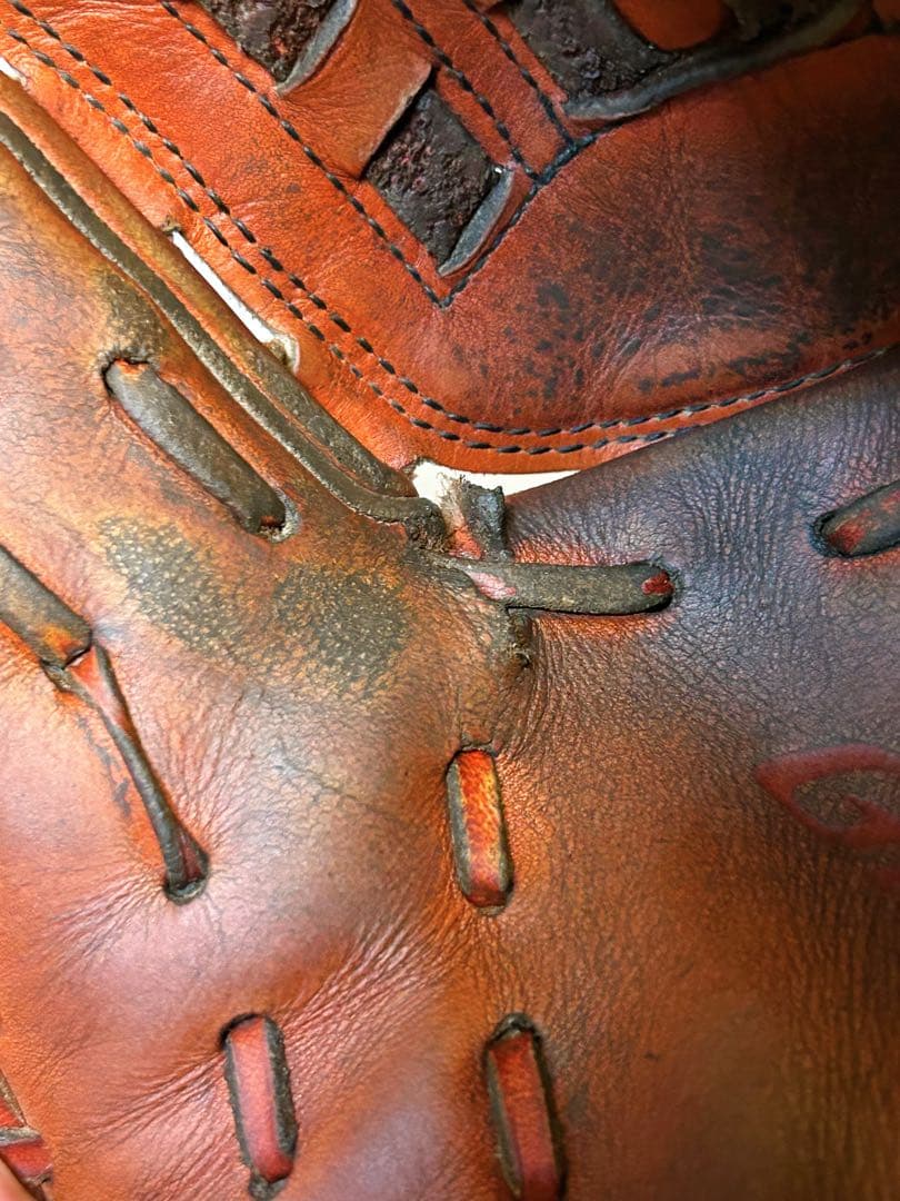 【即使用可・型浅め】硬式グローブ ミズ 内野用 クリーニング・オイルメンテ済