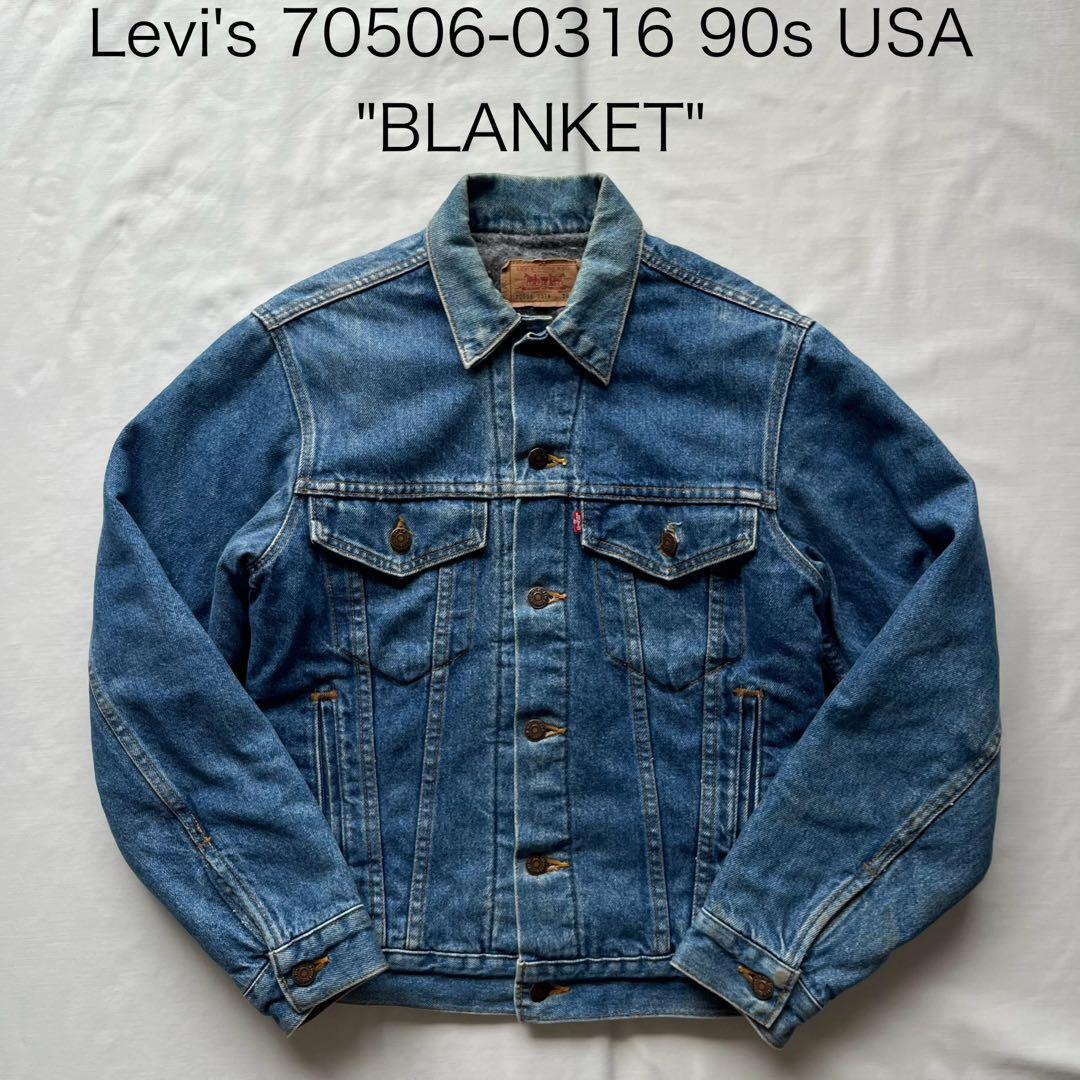 levi's リーバイス 70506 ブランケット 90s usa levis - メルカリ