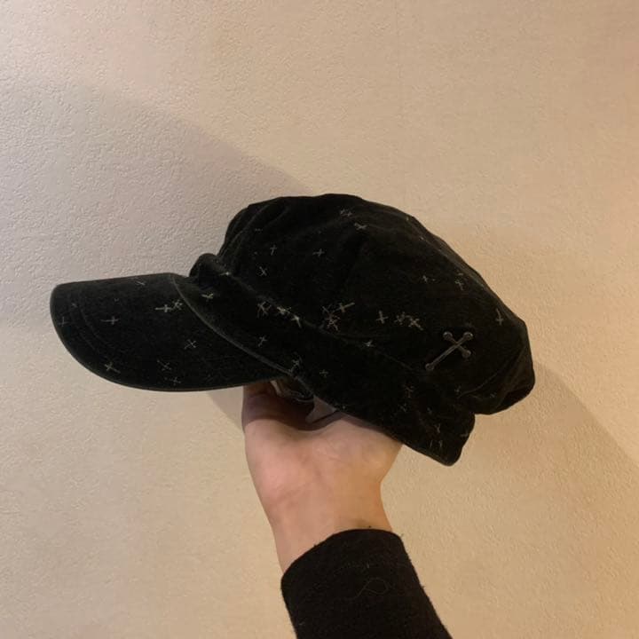 undercover 魔女期 02aw クロス柄帽子