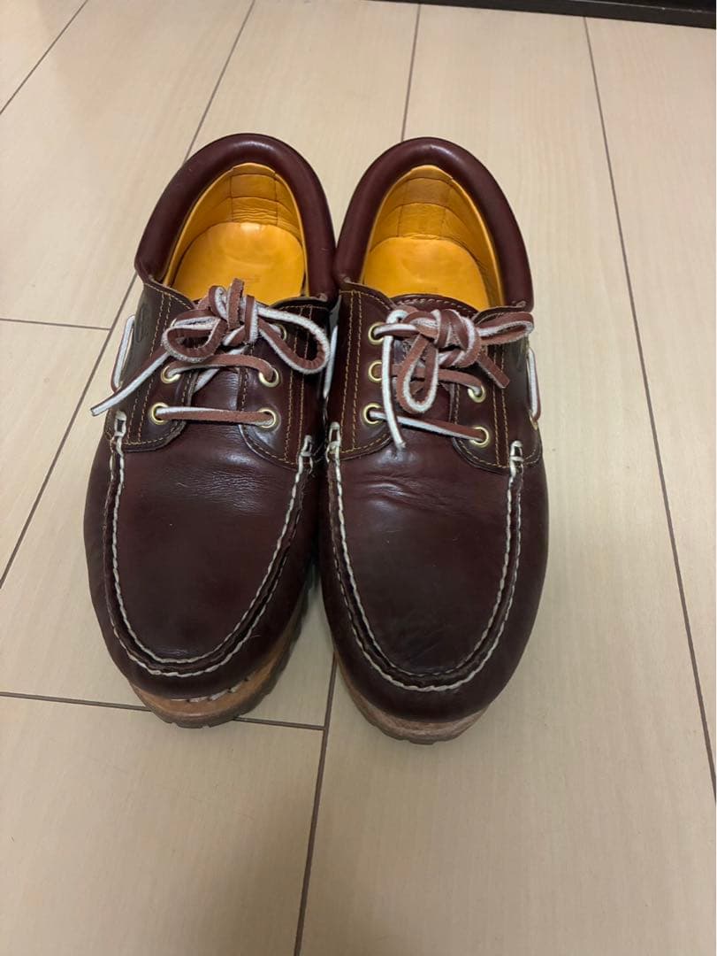 【美品】Timberland 3eyeclassic lug Burgundy