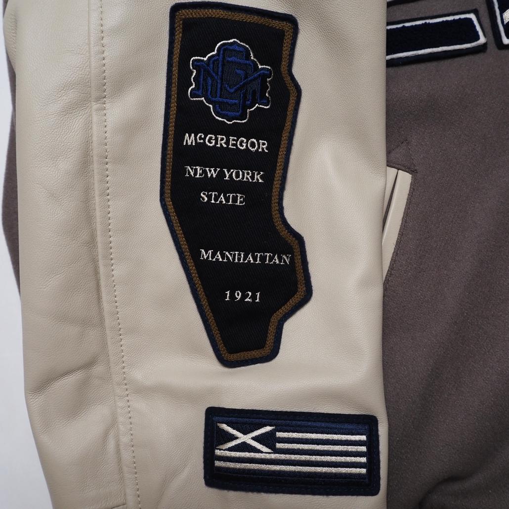 美品 McGREGOR 2022FW エンブレムスタジアムジャケット M
