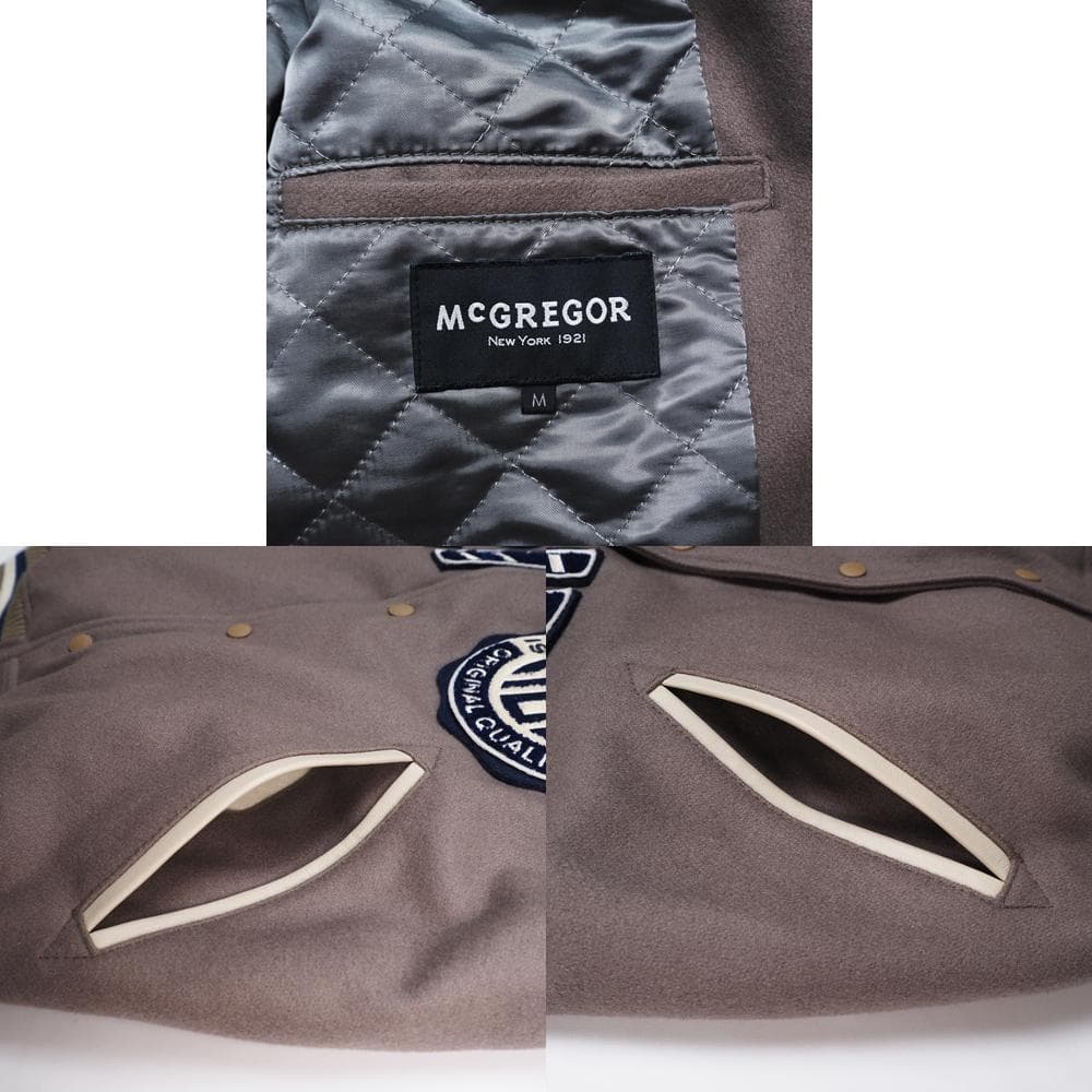 美品 McGREGOR 2022FW エンブレムスタジアムジャケット M