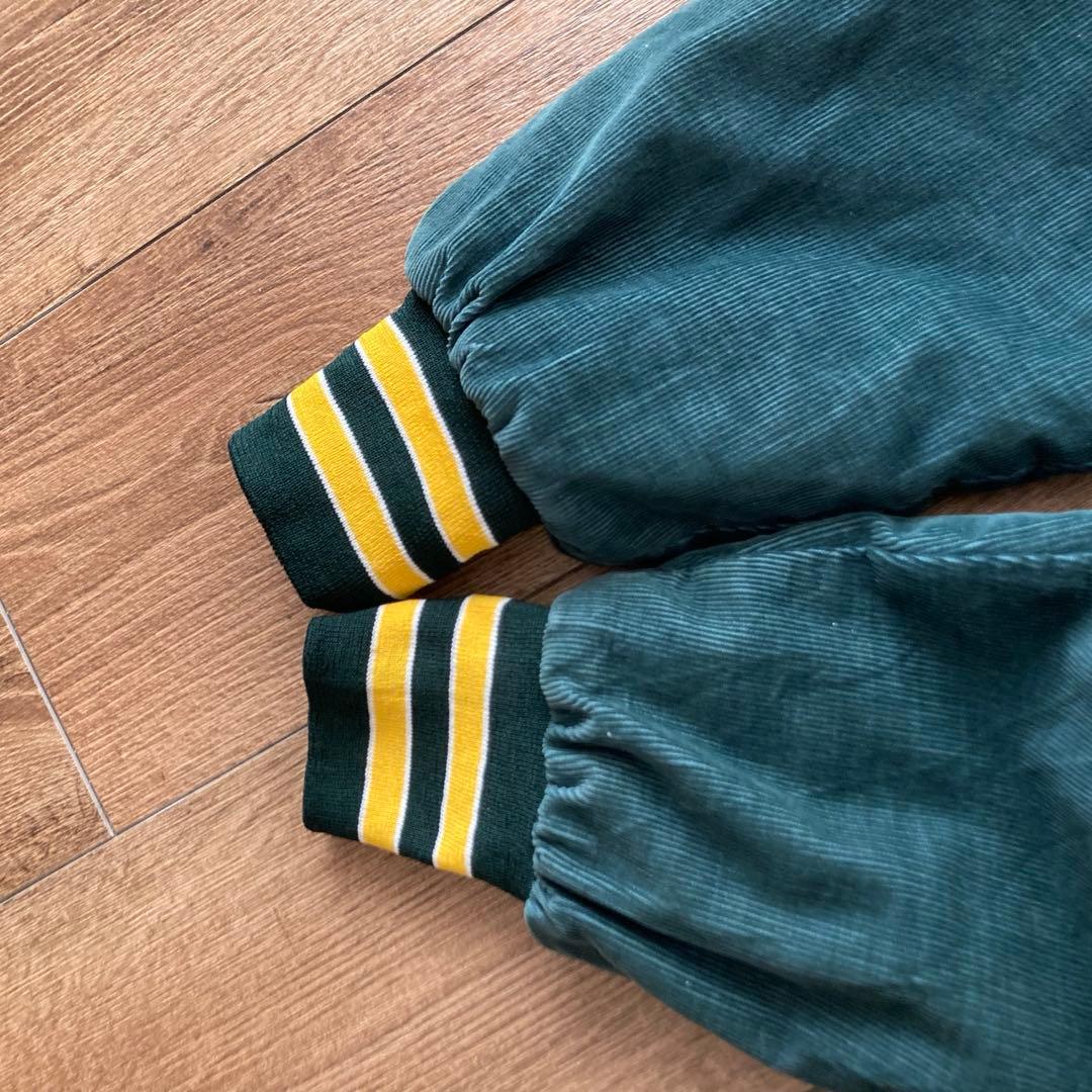 希少USA製Holloway コーデュロイ スタジャン ハムデン ホッケー 刺繍