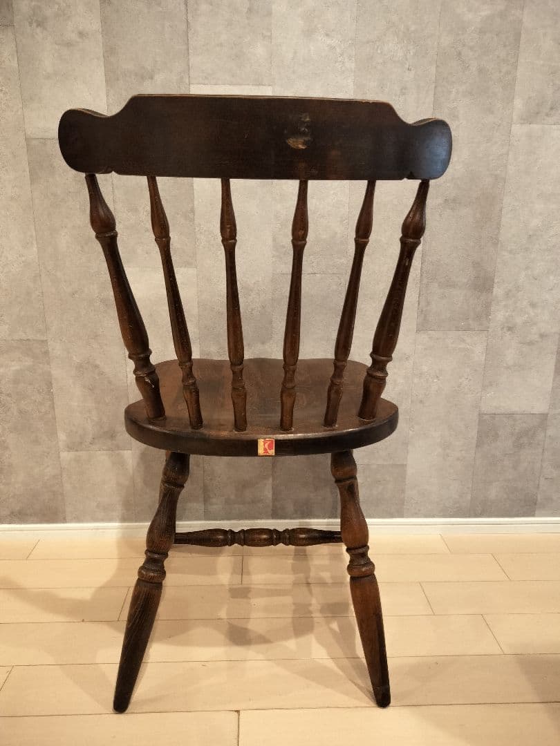 飛騨産業 キツツキマーク ウィンザーチェア アンティーク ヴィンテージチェア　①