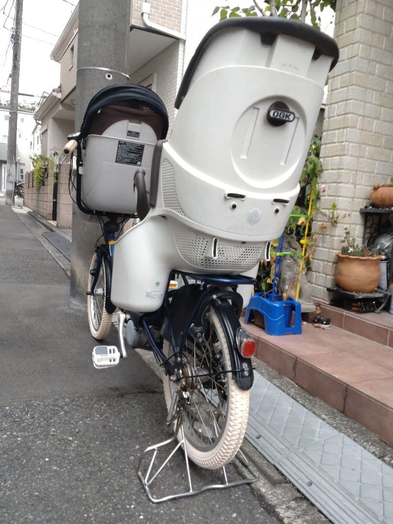 配送可★直接引渡可カスタム【ギュットミニ】電動アシスト自転車子供乗３人