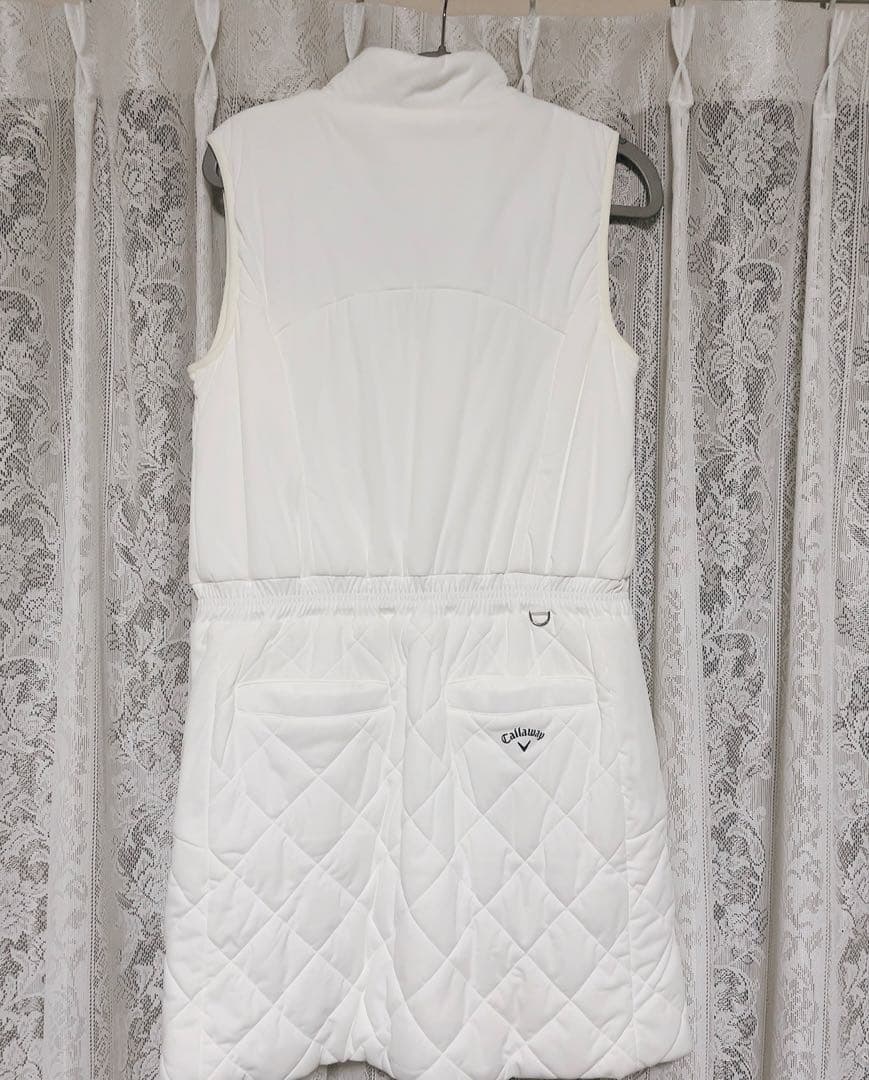 美品】キャロウェイ callaway 中綿入り ワンピース ベストアウター