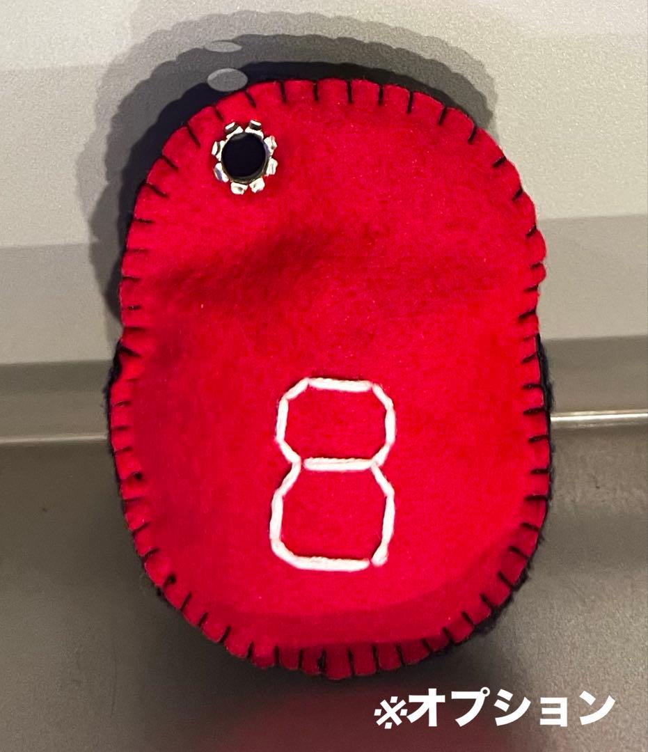 【オーダー受付中】卒部記念 部活応援 部活お守り 野球帽子型フェルトマスコット☻