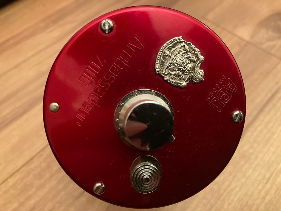 アブ ABU7000 レッドコア巻き トローリング用 ビワマス