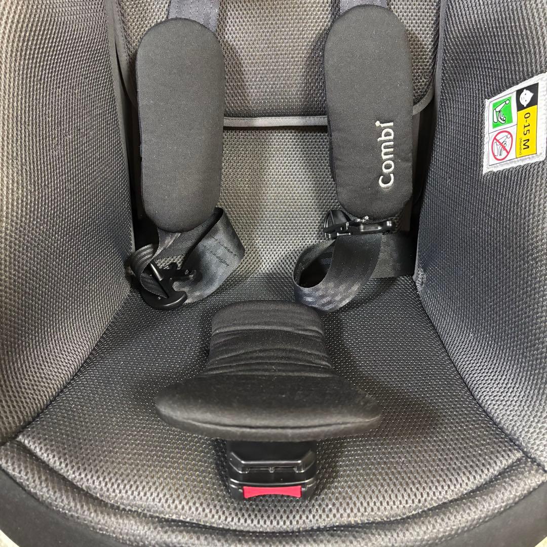 美品　Combi コンビ THE S ISOFIX エッグショック　ダークグレー