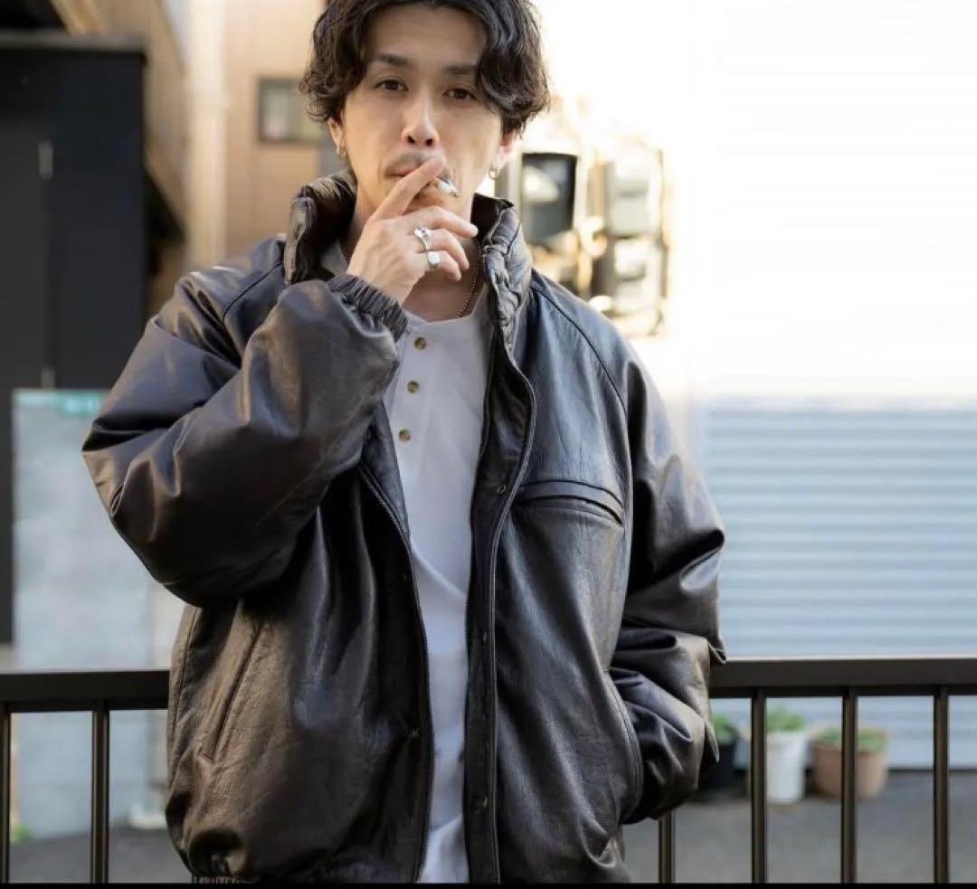 pablo vinci レザーダウン Lサイズ パブロ - メルカリ