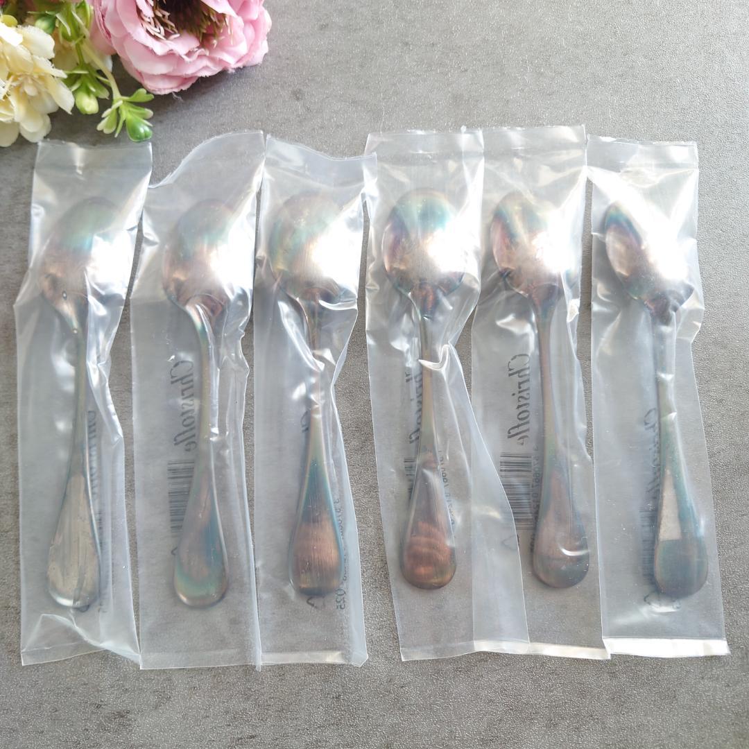 クリストフル フィデリオ 未開封 コーヒースプーン 6点