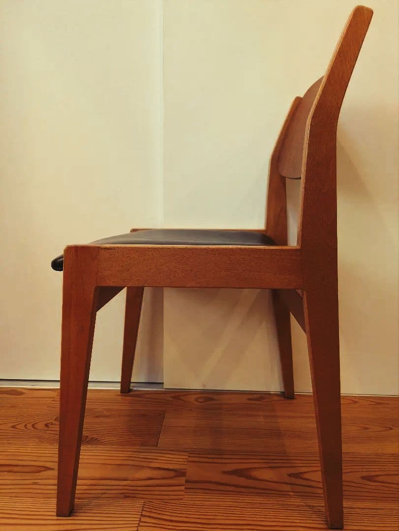 稀少 1980年代　天童木工 水之江忠臣 図書館椅子 ブックチェア