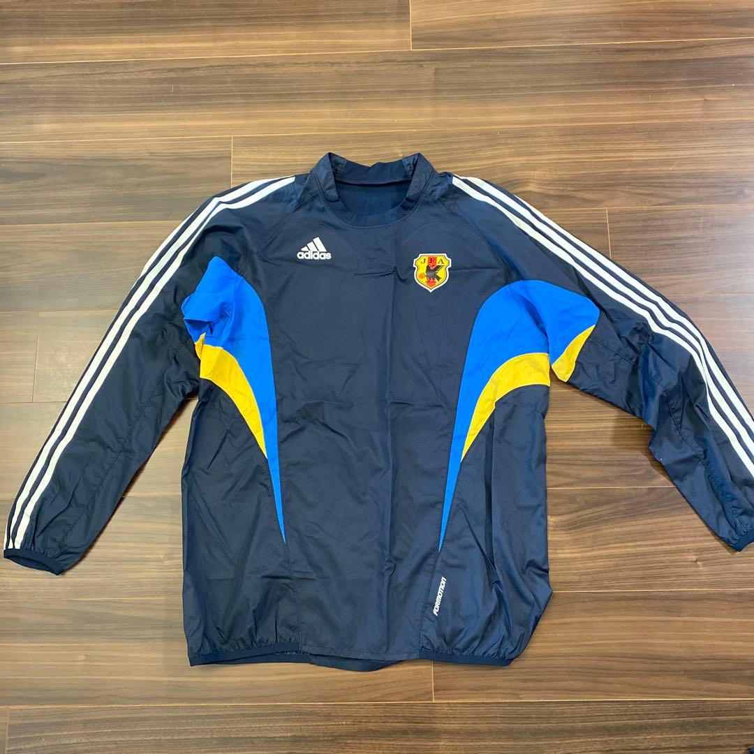 美品！！日本代表 adidas ピステ 上下セット ネイビー Oサイズ