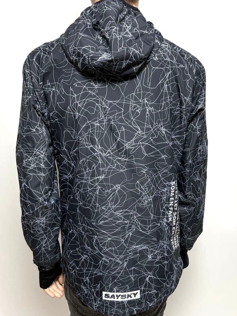 SAYSKY セイスカイ トライアスロンランニングジャケット ブラック M日本L